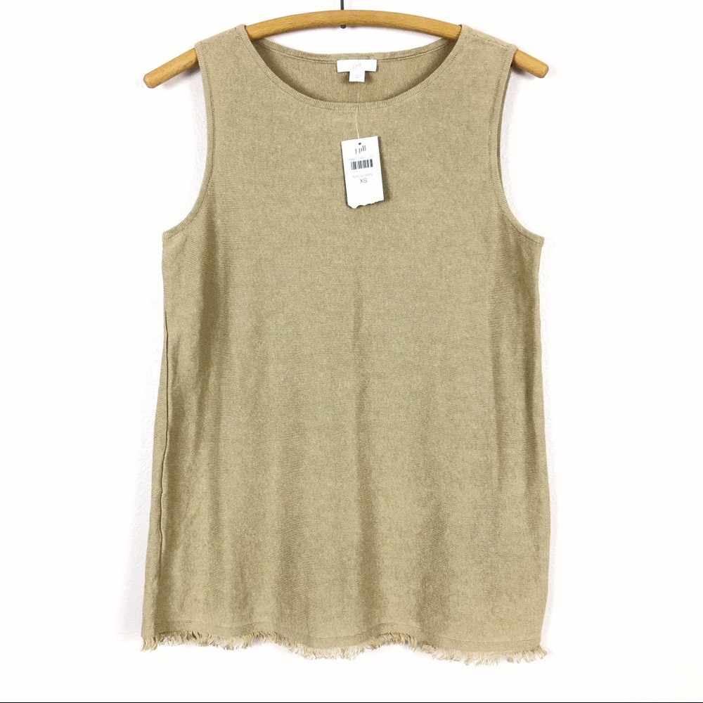 NWT j Jill linen blend tank